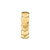 Γυναικείο χρυσό ατσάλινο δαχτυλίδι με ζιργκόν - La Petite Story