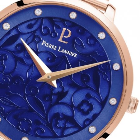 039L968 - Γυναικείο ρολόι PIERRE LANNIER Eolia Crystals Rose Gold Stainless Steel Bracelet - Image 3