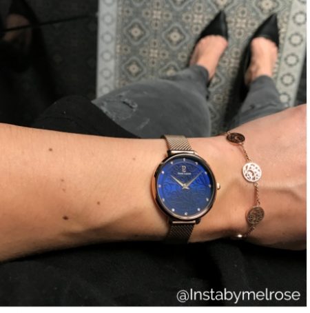 039L968 - Γυναικείο ρολόι PIERRE LANNIER Eolia Crystals Rose Gold Stainless Steel Bracelet - Image 4
