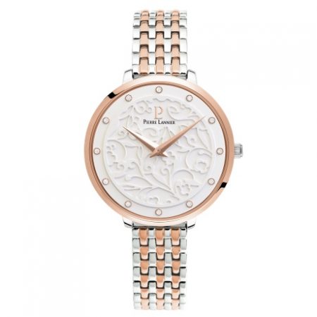 053J701 - Γυναικείο ρολόι PIERRE LANNIER Eolia Crystals Stainless Steel two tone Bracelet