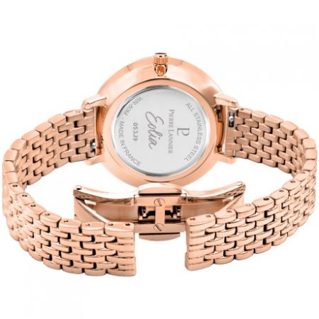 053J908 - Γυναικείο ρολόι PIERRE LANNIER Eolia Crystals rose gold Stainless Steel Bracelet - Image 4