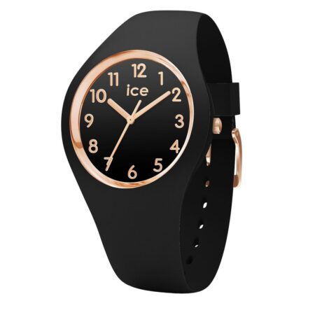 ΡΟΛΟΙ ICE-WATCH - Glam Black Rose Gold Numbers Small- 014760