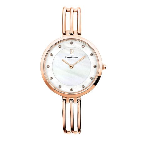 016M999 - Γυναικείο ρολόι PIERRE LANNIER Crystals Rose-gold Stainless Steel Strap
