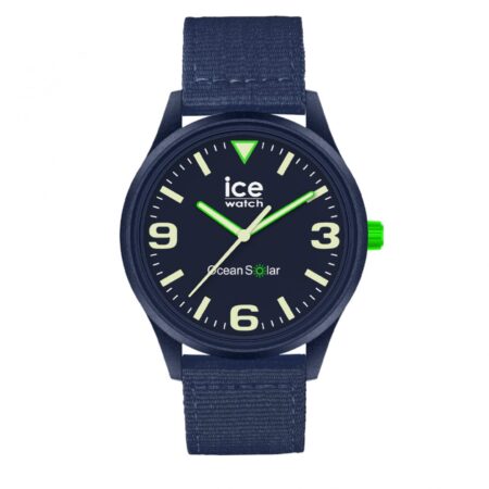 ΡΟΛΟΙ ICE-WATCH Solar Power Ocean Tide - Dark Blue Medium - 019648