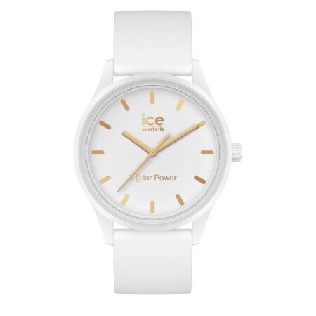 ΡΟΛΟΙ ICE-WATCH Solar Power White Gold Medium - 020301
