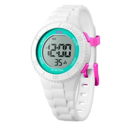 ΡΟΛΟΙ ICE-WATCH - ICE digit - White turquoise - Small - 021270