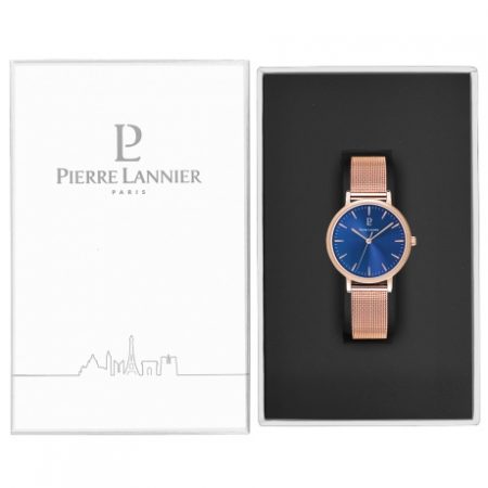 091L968 - Γυναικείο ρολόι PIERRE LANNIER Symphony - Rose Gold Stainless Steel Bracelet - Image 4