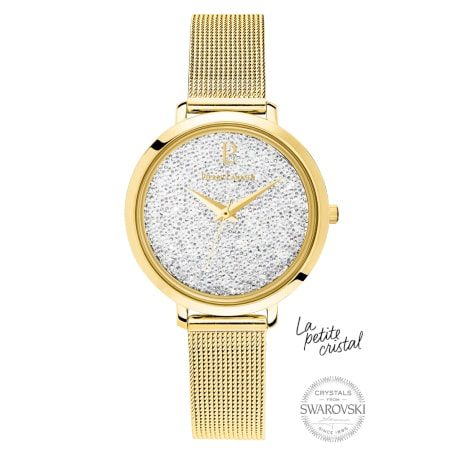 105j508 - Γυναικείο ρολόι PIERRE LANNIER Crystals Gold Stainless Steel Bracelet