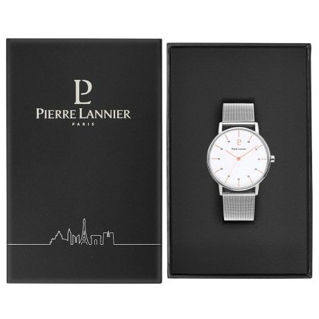 Ανδρικό ρολόι PIERRE LANNIER Cityline Stainless Steel Bracelet - 202J108 - Image 4