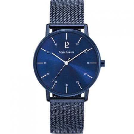 203F466 - Ανδρικό ρολόι PIERRE LANNIER Cityline Blue Stainless Steel Bracelet