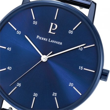 203F466 - Ανδρικό ρολόι PIERRE LANNIER Cityline Blue Stainless Steel Bracelet - Image 3