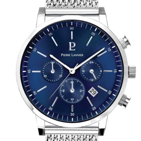 Ανδρικό ρολόι PIERRE LANNIER Chronograph Silver Stainless Steel Bracelet - 205G168 - Image 2