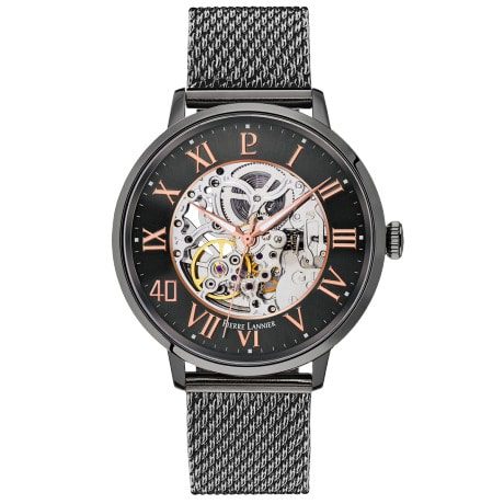 Ανδρικό ρολόι PIERRE LANNIER Automatic Grey Stainless Steel Bracelet - 318B488