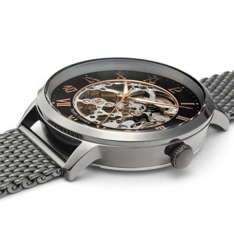 Ανδρικό ρολόι PIERRE LANNIER Automatic Grey Stainless Steel Bracelet - 318B488 - Image 2