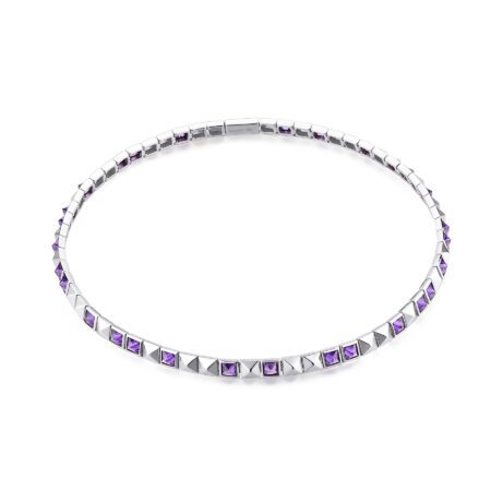 Κολιέ Choker Cubica από ασήμι 925ο του οίκου ROSATO - RZCU71
