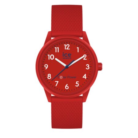 ΡΟΛΟΙ ICE-WATCH Solar Power - Red Navy Numbers Small - 018481