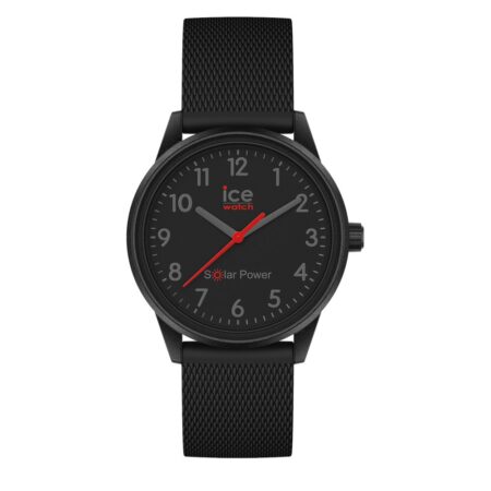 ΡΟΛΟΙ ICE-WATCH Solar Power - Black Red Numbers Small - 018740