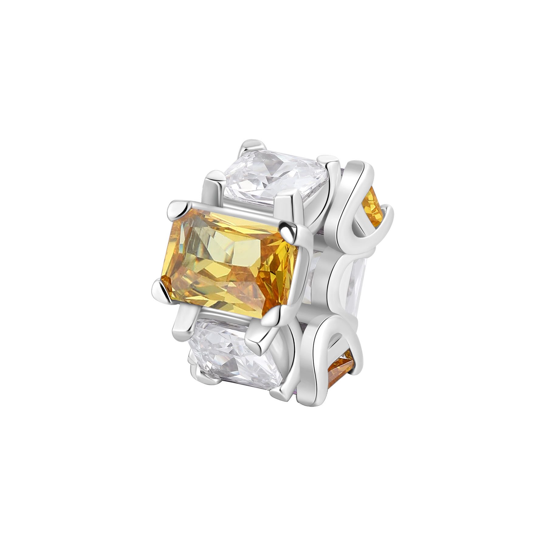 Charm Fancy Square Yellow του οίκου BROSWAY
