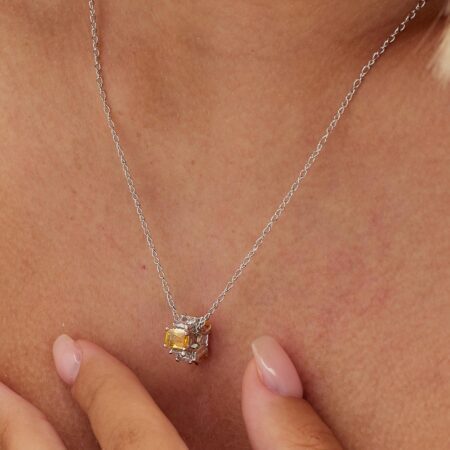 Charm Fancy Square Yellow του οίκου BROSWAY