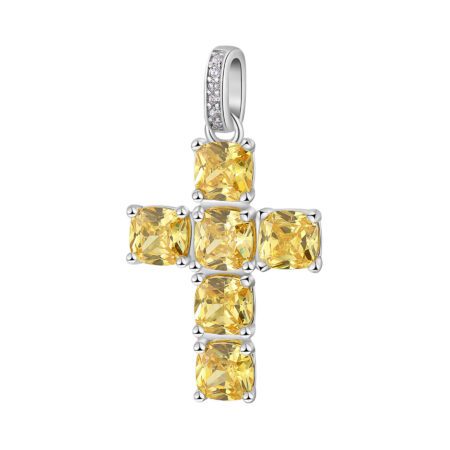 Charm Fancy Cross Yellow του οίκου BROSWAY