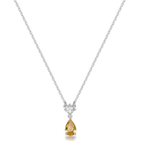 Κολιέ Fancy Yellow Drop - BROSWA
