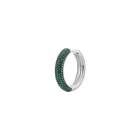 Σκουλαρίκι Fancy Life Green του Οίκου BROSWAY από Ασήμι 925ο με Ζιργκόν