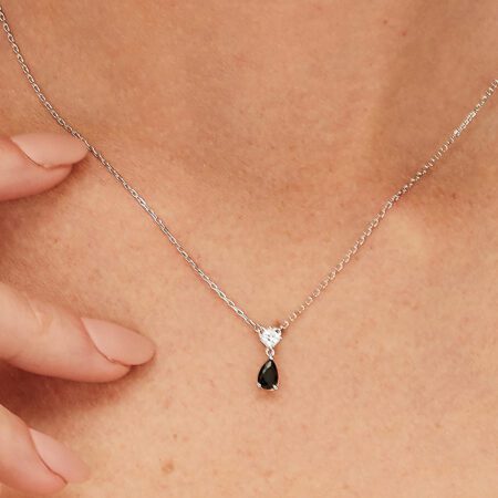 Κολιέ Fancy Black Drop BROSWAY