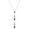 Κολιέ Fancy από Ασήμι 925ο - Magic Purple - BROSWAY - FMP131