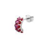 Σκουλαρίκι Fancy Ruby - BROSWAY από ασήμι 925ο