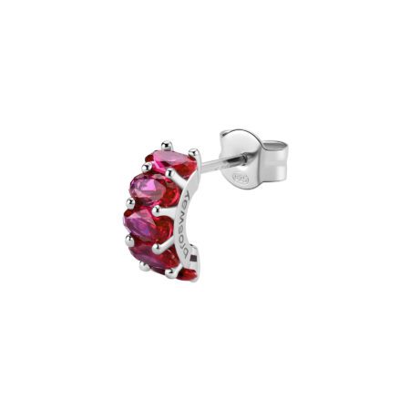 Σκουλαρίκι Fancy Ruby - BROSWAY από ασήμι 925ο