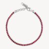 Βραχιόλι Tennis Fancy Ruby του Οίκου BROSWAY από Ασήμι 925ο με Ζιργκόν