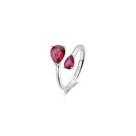 Δαχτυλίδι Fancy Passion Ruby του Οίκου BROSWAY από Ασήμι 925ο με Ζιργκόν