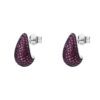 Σκουλαρίκια Fancy Ruby - BROSWAY από ασήμι 925ο