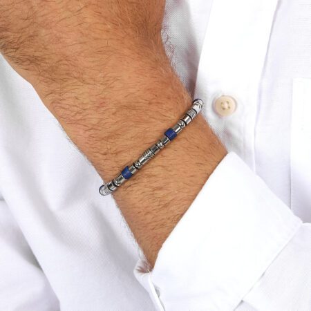 Ανδρικό Βραχιόλι Pietre Lapis Lazuli - Morellato - S1741