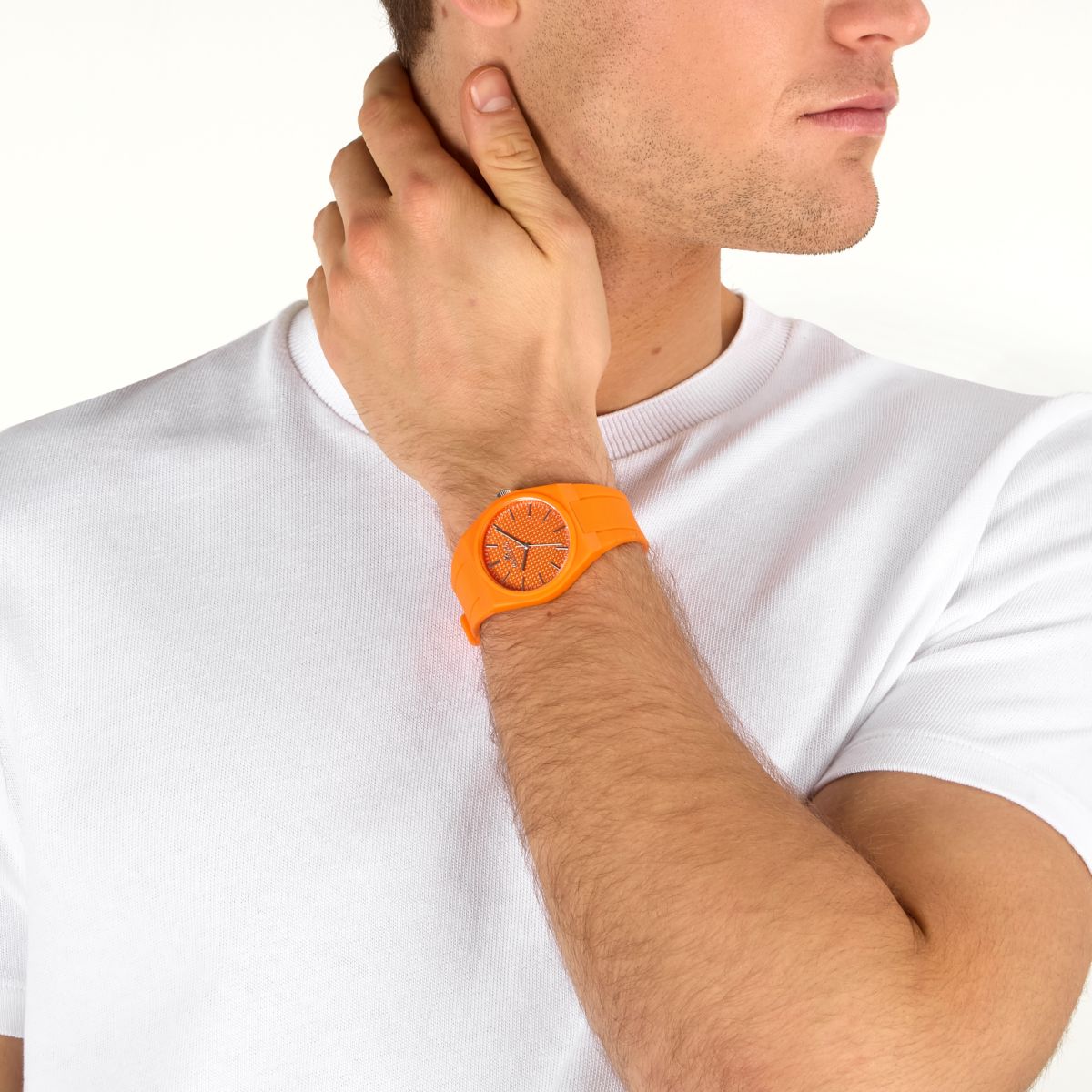 Ρολόι Morellato Unisex Πορτοκάλι με Λουράκι Σιλικόνης - R0151176512