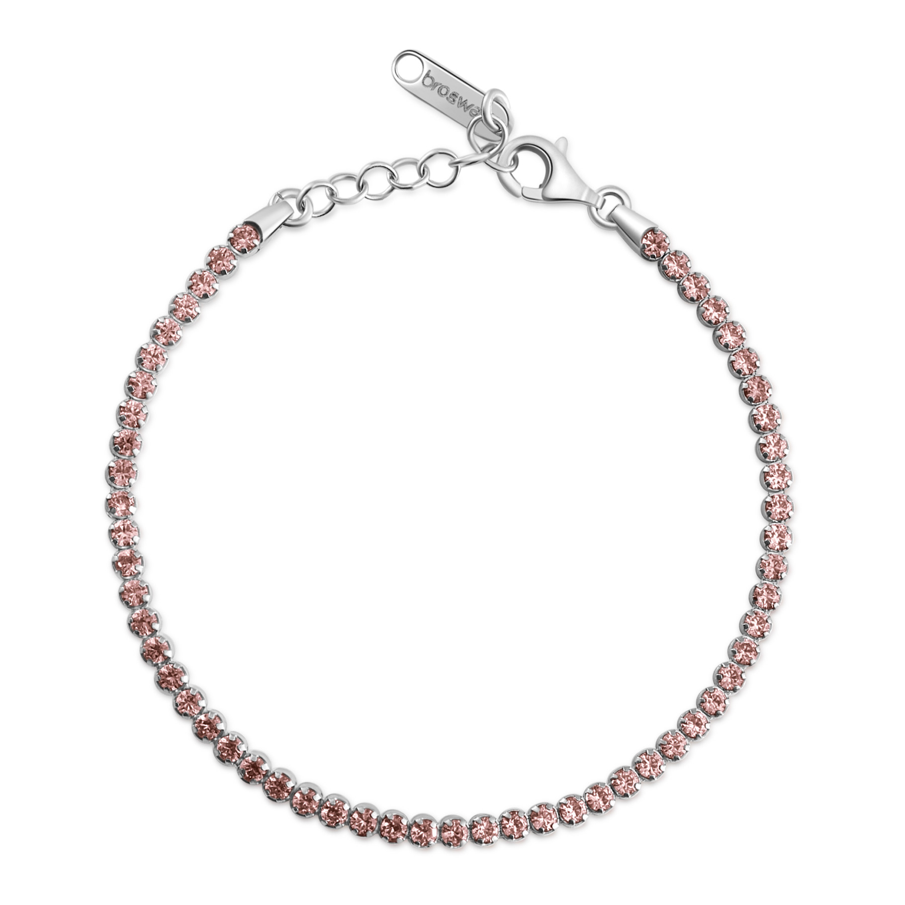 Βραχιόλι Tennis Tender Pink του οίκου BROSWAY - FTP21