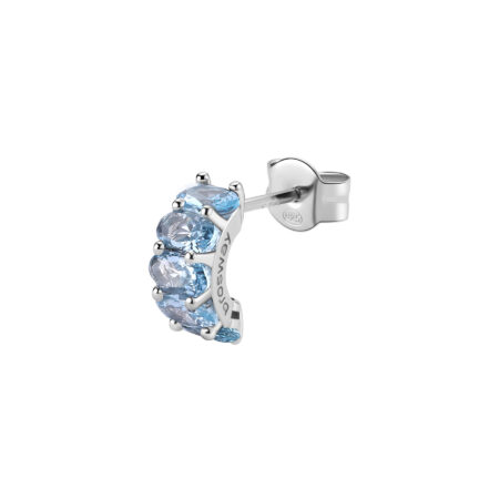 Μονό Σκουλαρίκι Fancy από ασήμι 925ο - Cloud Light Blue - Brosway - FCL09