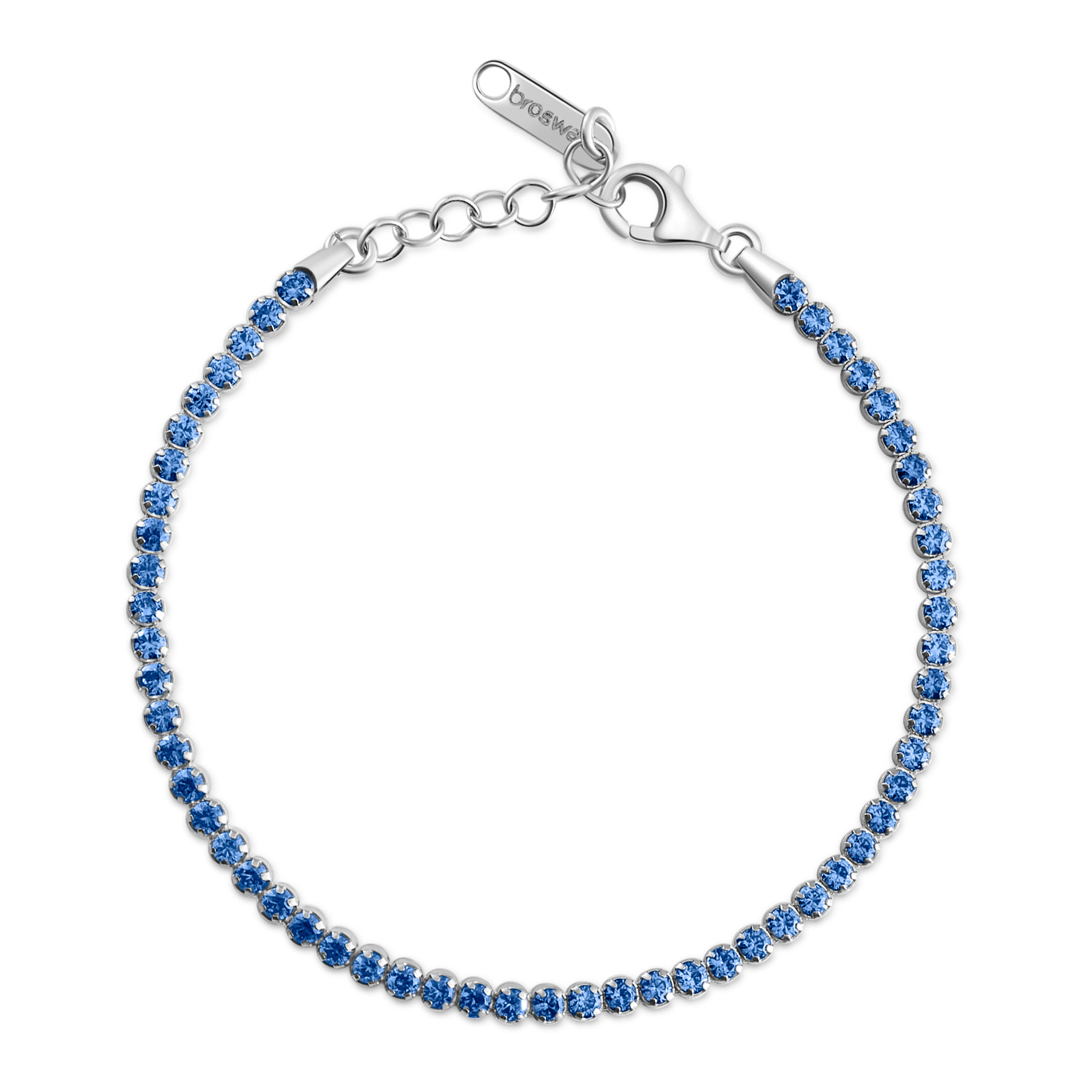 Βραχιόλι Tennis Fancy από Ασήμι 925ο - Freedom Blue - Brosway - FFB105