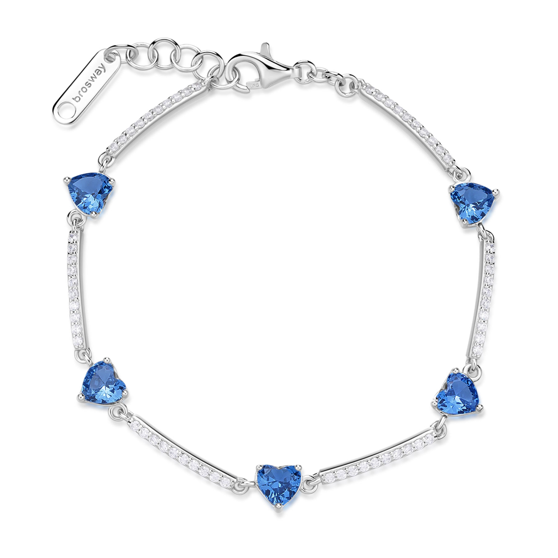 Βραχιόλι Fancy από Ασήμι 925ο - Freedom Blue - Brosway - FFB115