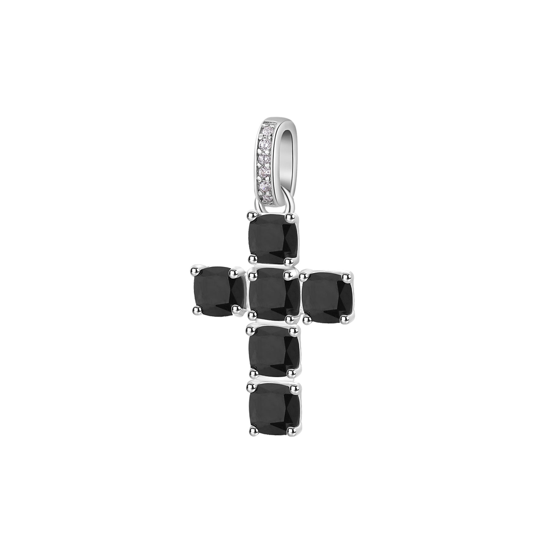 Charm Σταυρός Fancy από Ασήμι 925ο - Mistery Black - Brosway - FMB120