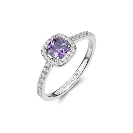Δαχτυλίδι Fancy από Ασήμι 925ο - Magic Purple - BROSWAY - FMP126