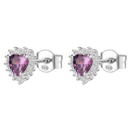 Σκουλαρίκια Fancy από Ασήμι 925ο - Magic Purple - BROSWAY - FMP53
