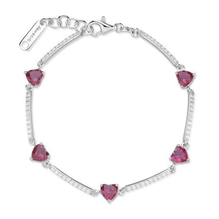 Βραχιόλι Fancy από Ασήμι 925ο - Passion Ruby- Brosway - FPR118