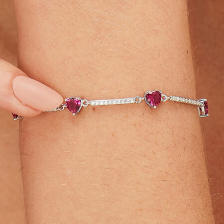 Βραχιόλι Fancy από Ασήμι 925ο - Passion Ruby- Brosway - FPR118