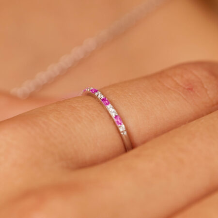 Δαχτυλίδι Fancy από ασήμι 925ο - Passion Ruby - BROSWAY - FPR144