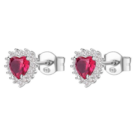Σκουλαρίκια Fancy από Ασήμι 925ο - Passion Ruby - BROSWAY - FPR51