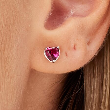 Σκουλαρίκια Fancy από Ασήμι 925ο - Passion Ruby - BROSWAY - FPR91