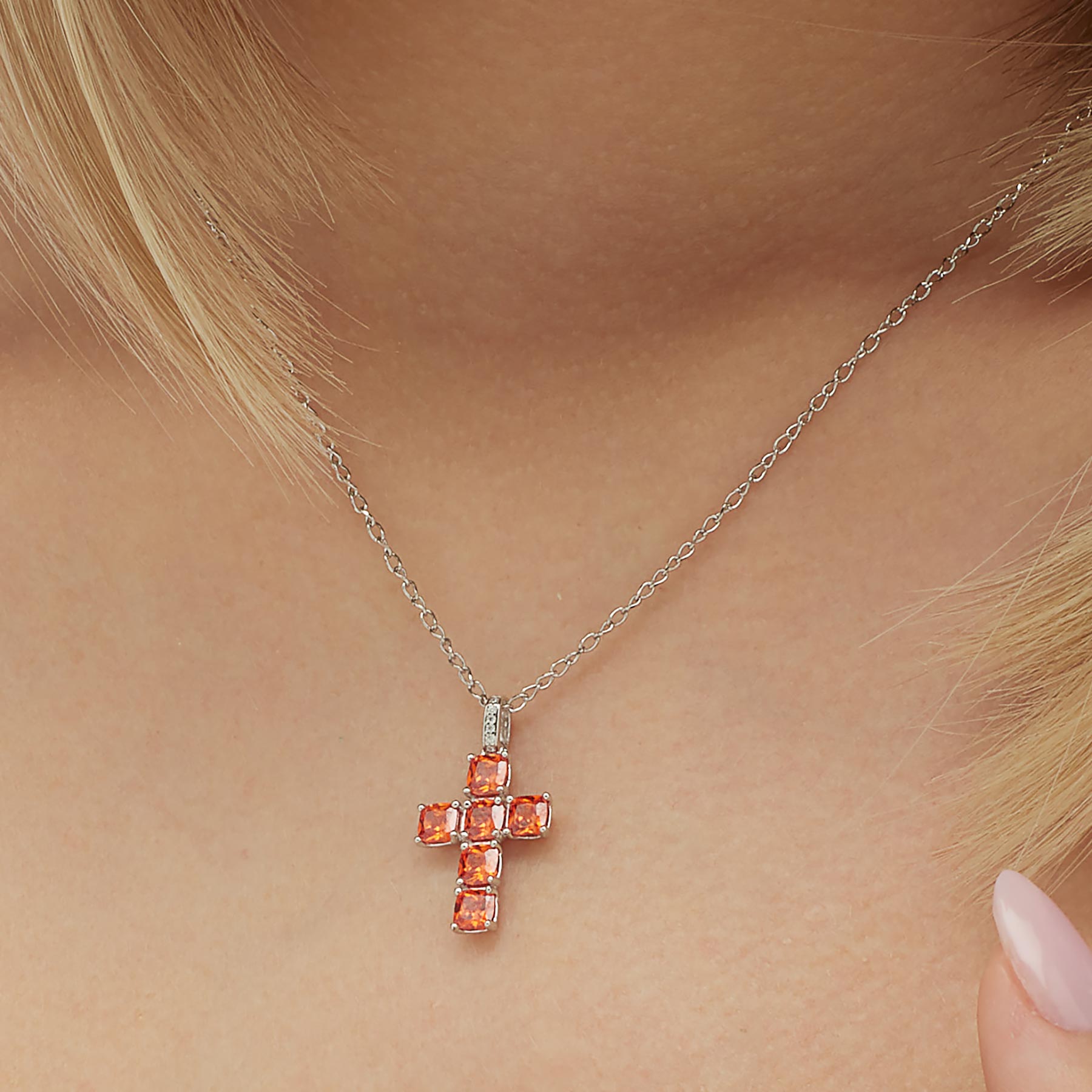 Charm Σταυρός Fancy από Ασήμι 925ο - Vitamin Orange - Brosway - FVO03