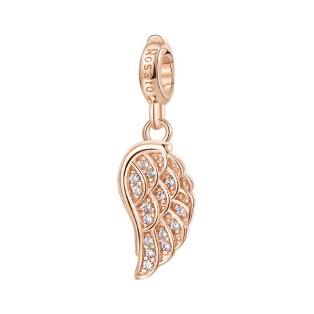 Rosato Charm Wing από Rose Gold Ασήμι 925o - RZ006