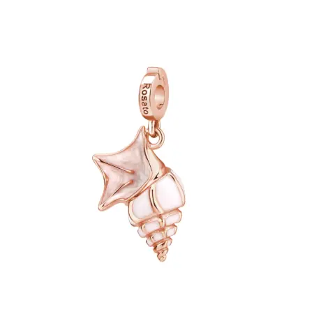 Rosato Charm Sea Shell από Rose Gold Ασήμι 925o - RZ146
